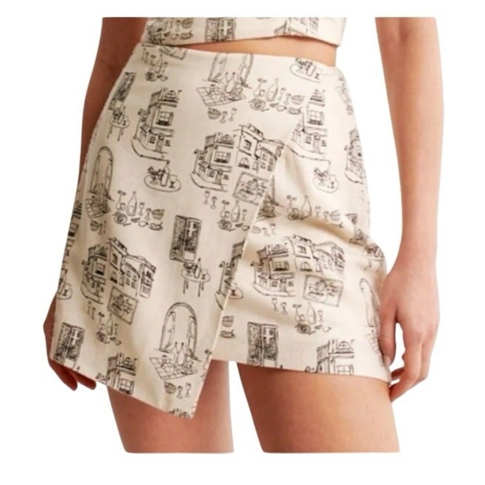 Abercrombie & Fitch Scarlett Wrap Skort